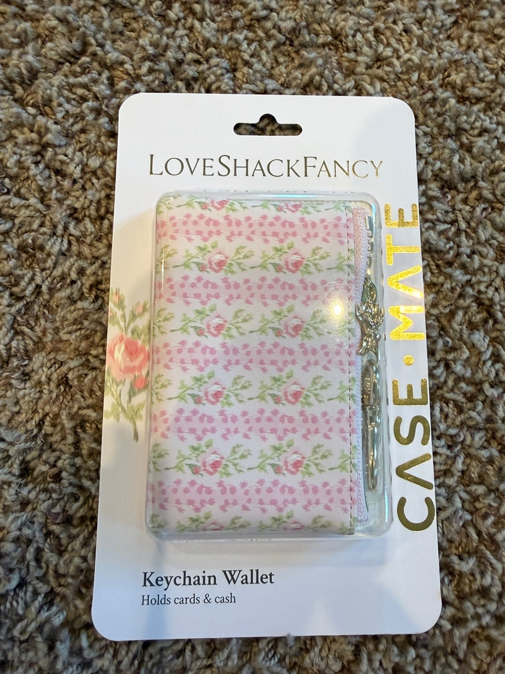 LoveShackFancy x Target - Casemate Keychain Wallet